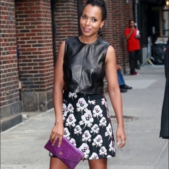 New Kerry Washington Dee Ocleppo Purple Purse - Picture 5 of 7